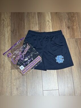 Eric Emanuel EE Navy Mesh Shorts Mens Size Medium